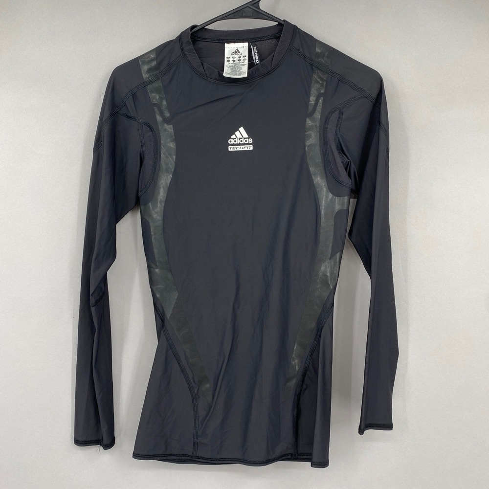 Adidas Techfit Powerweb Climacool Long Sleeve Compression Shirt Men Small P92434